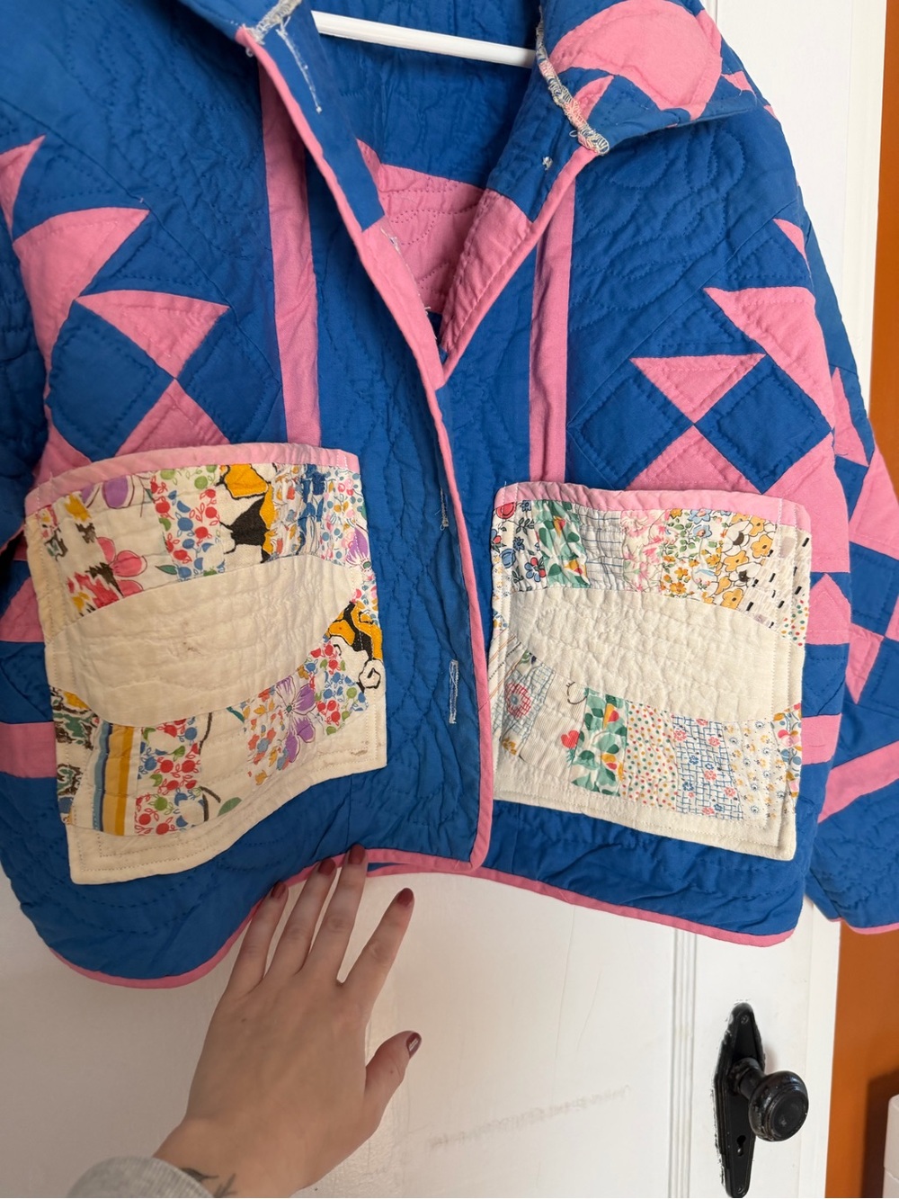 Handmade Quilted Jacket - Picture 2 of 9